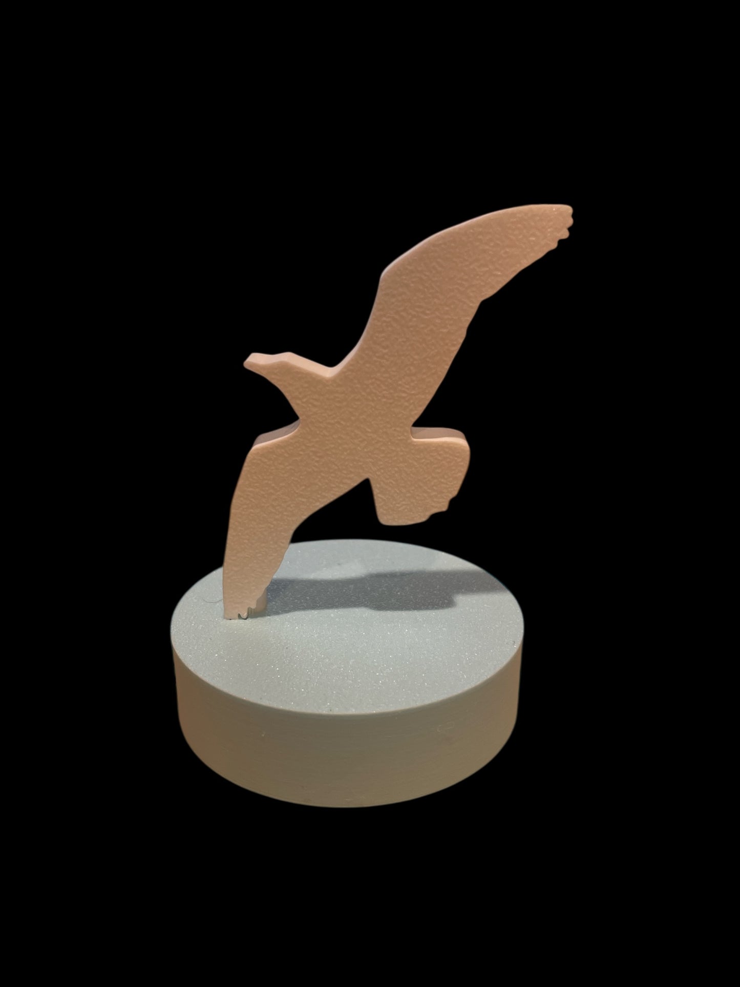 Seagull vinyl charm