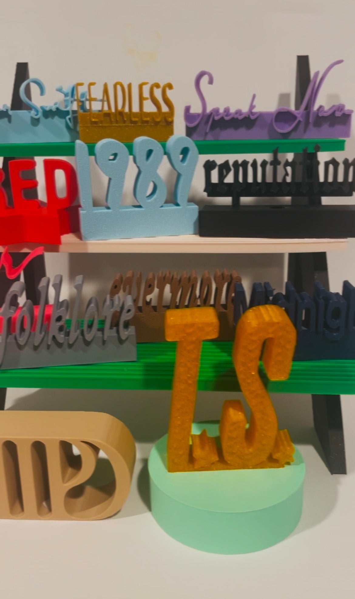 Complete set of Eras Taylor charms