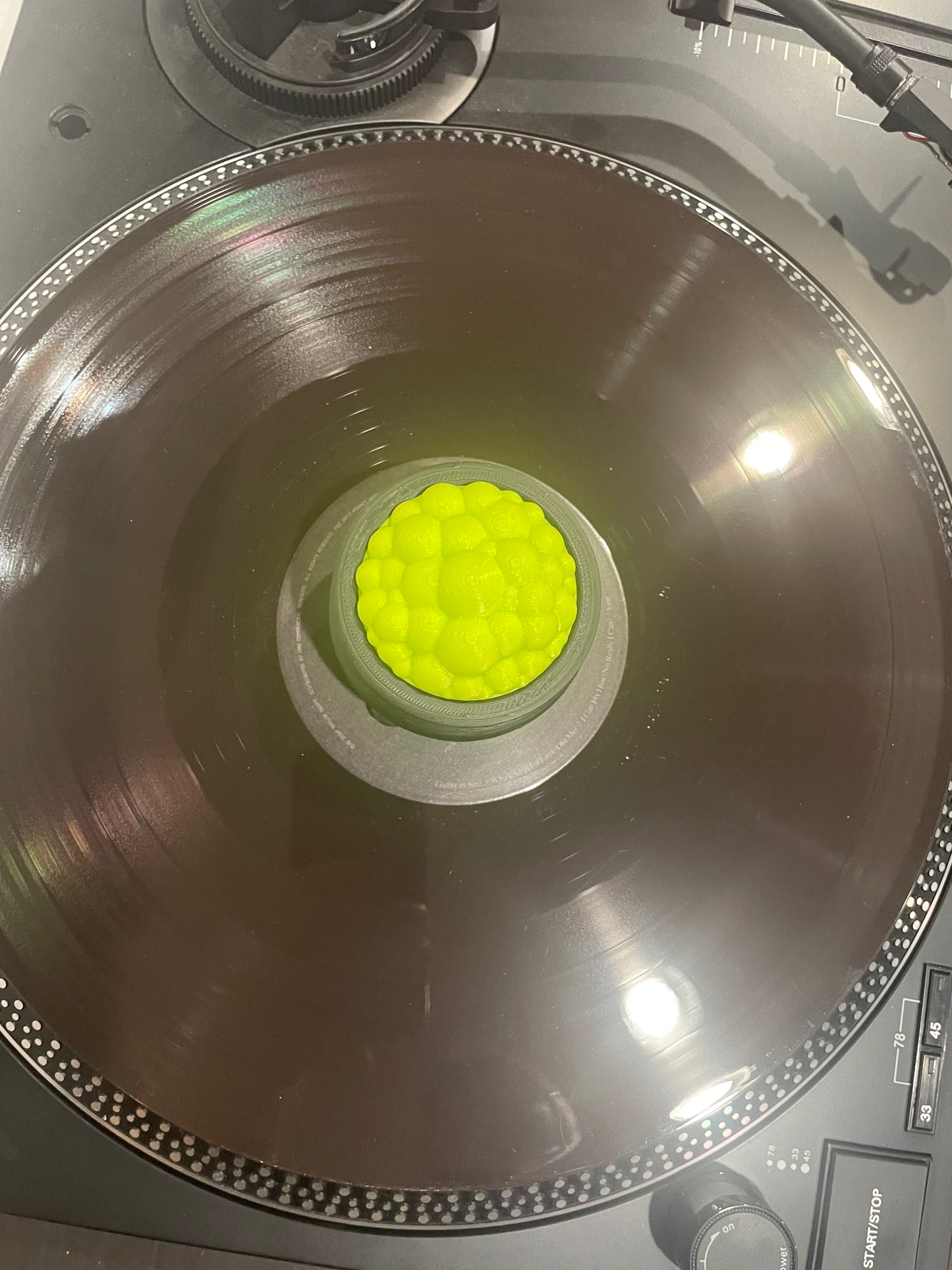 Cauldron vinyl charm