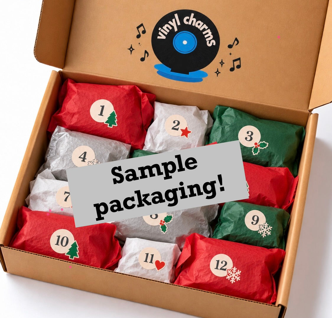 12 Days of Vinyl Charms Advent Calendar