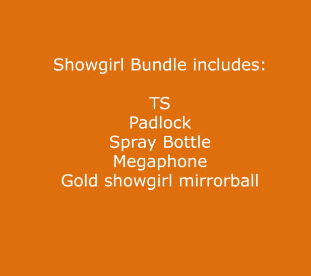 Life of a Showgirl charms