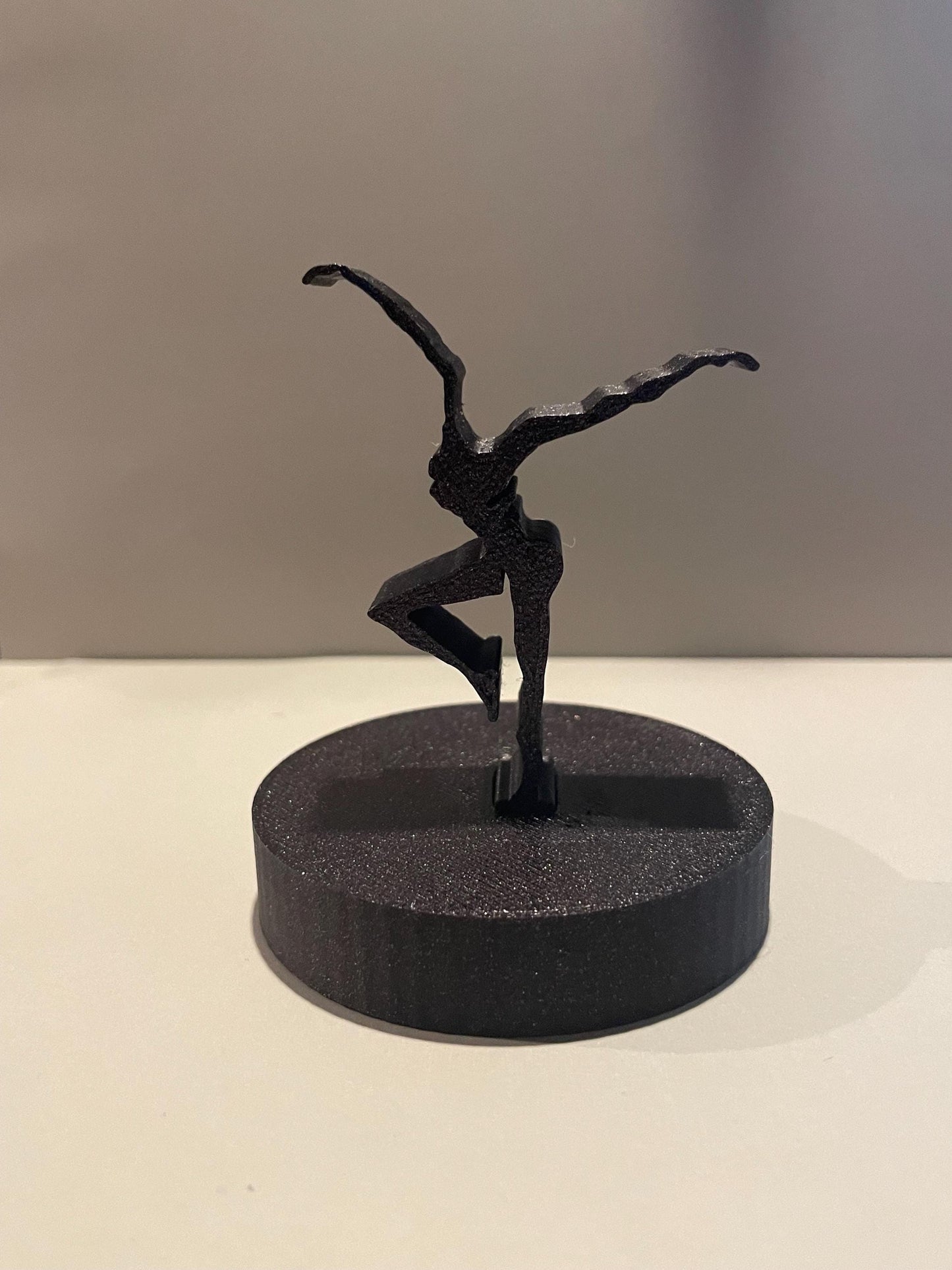 DMB inspired fire dancer charm for vinyl record collectors or accessorizing display areas