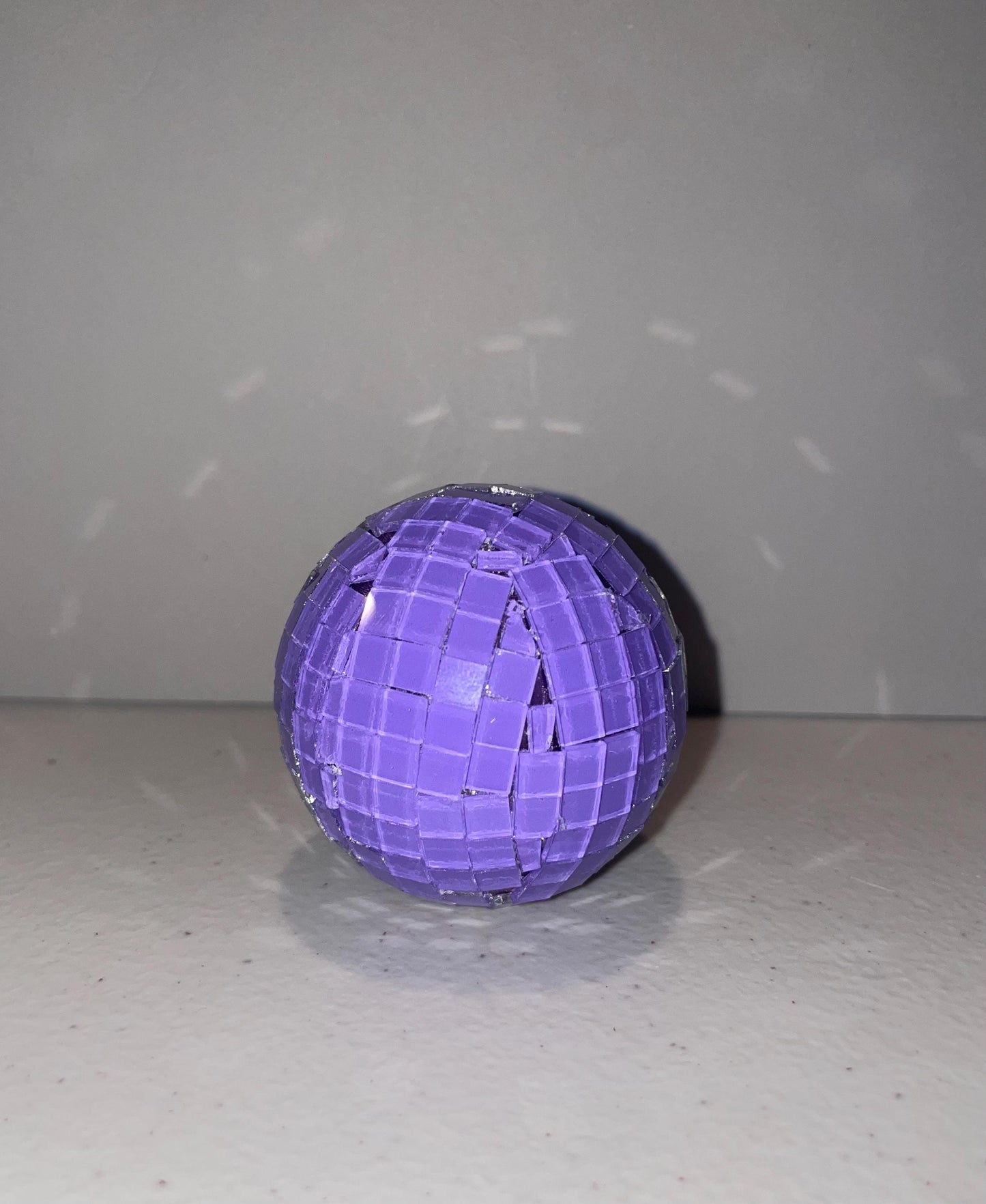 Mirrorball disco ball charm