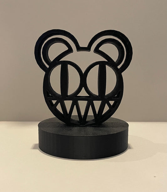 Radiohead charms for vinyl record collectors or accessorizing display areas. Bear