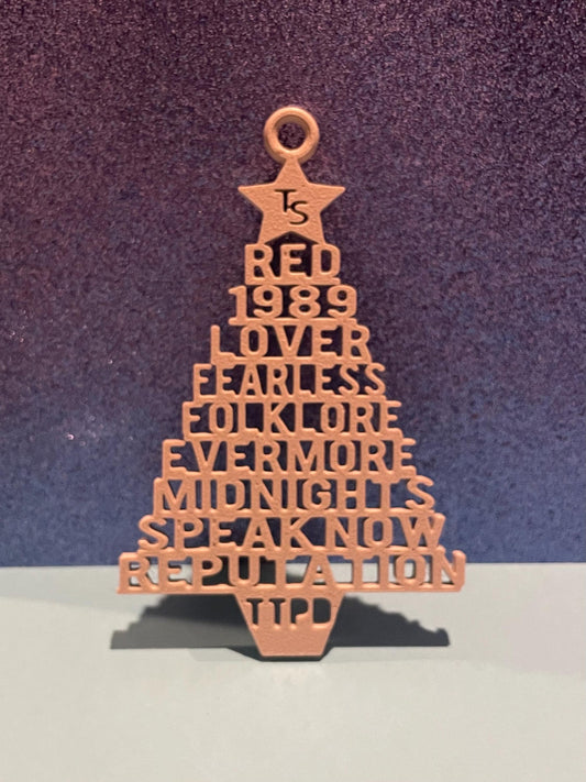 Christmas Tay Tree ornament!  Perfect for your Swiftmas tree