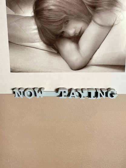 NOW TAYING vinyl record wall or stand alone holder for Taylor fans!