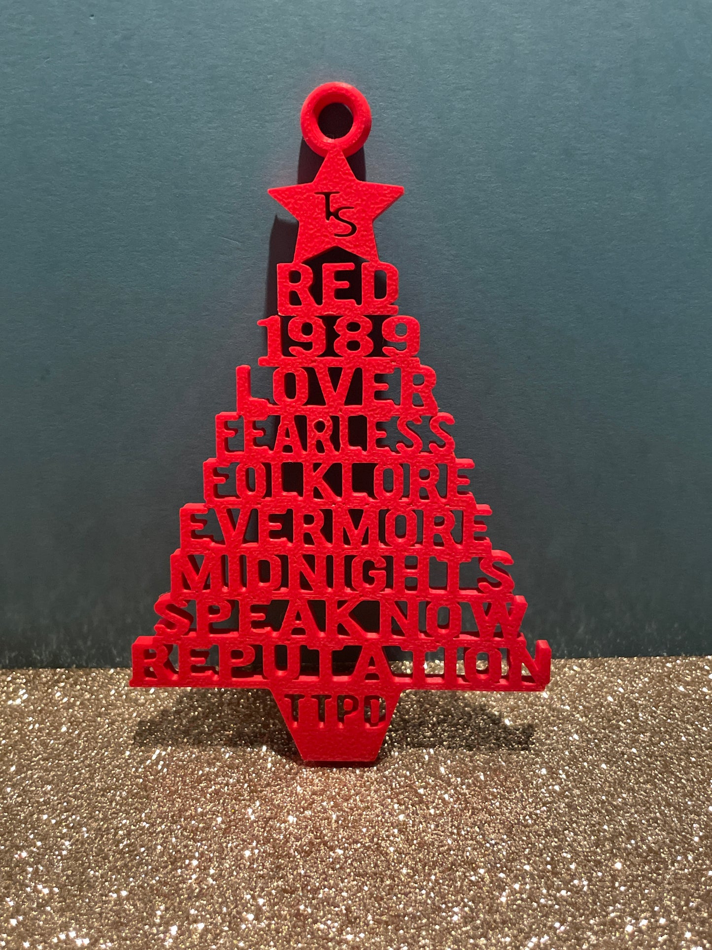 Christmas Tay Tree ornament!  Perfect for your Swiftmas tree