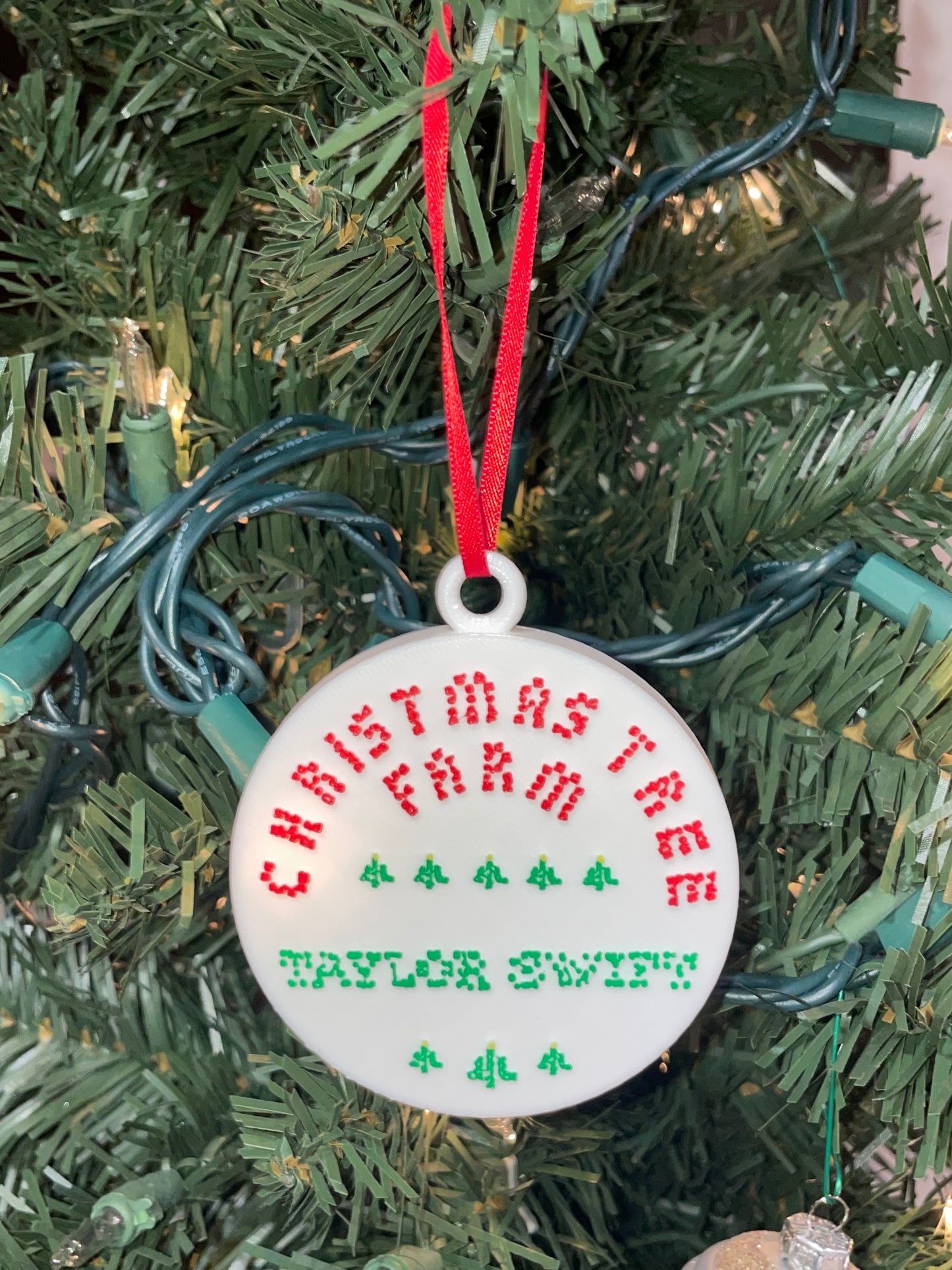 Christmas Tree Farm ornament for your Swiftmas tree!