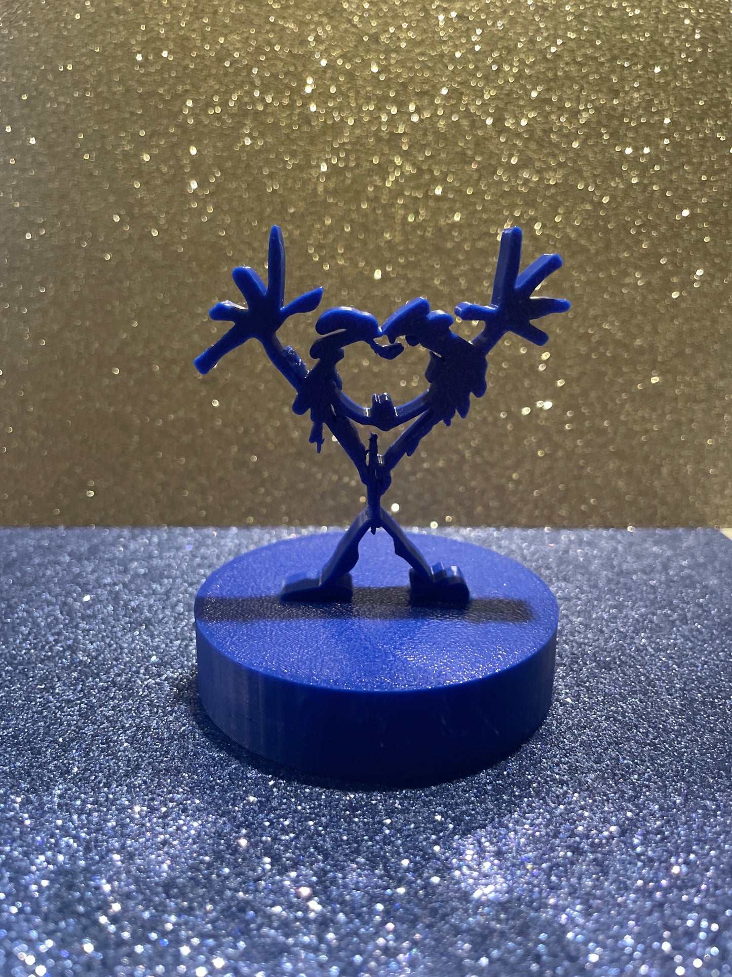 PJ inspired vinyl charm