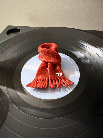 RED charm for record collectors or accessorizing Taylor Swifties