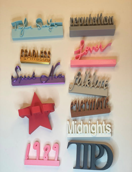 Complete set of Eras Taylor charms