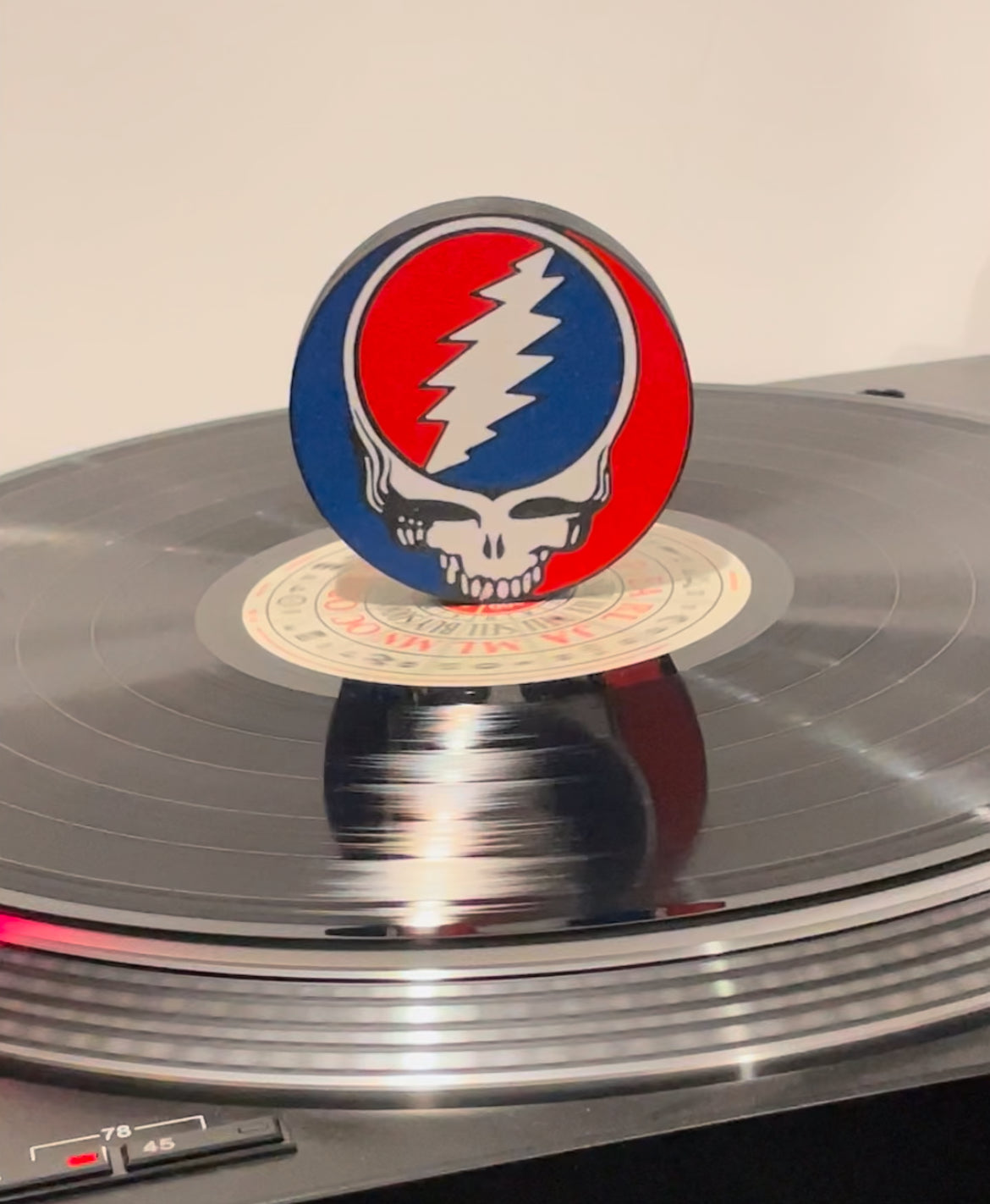 Grateful Dead Steal Your Face charm