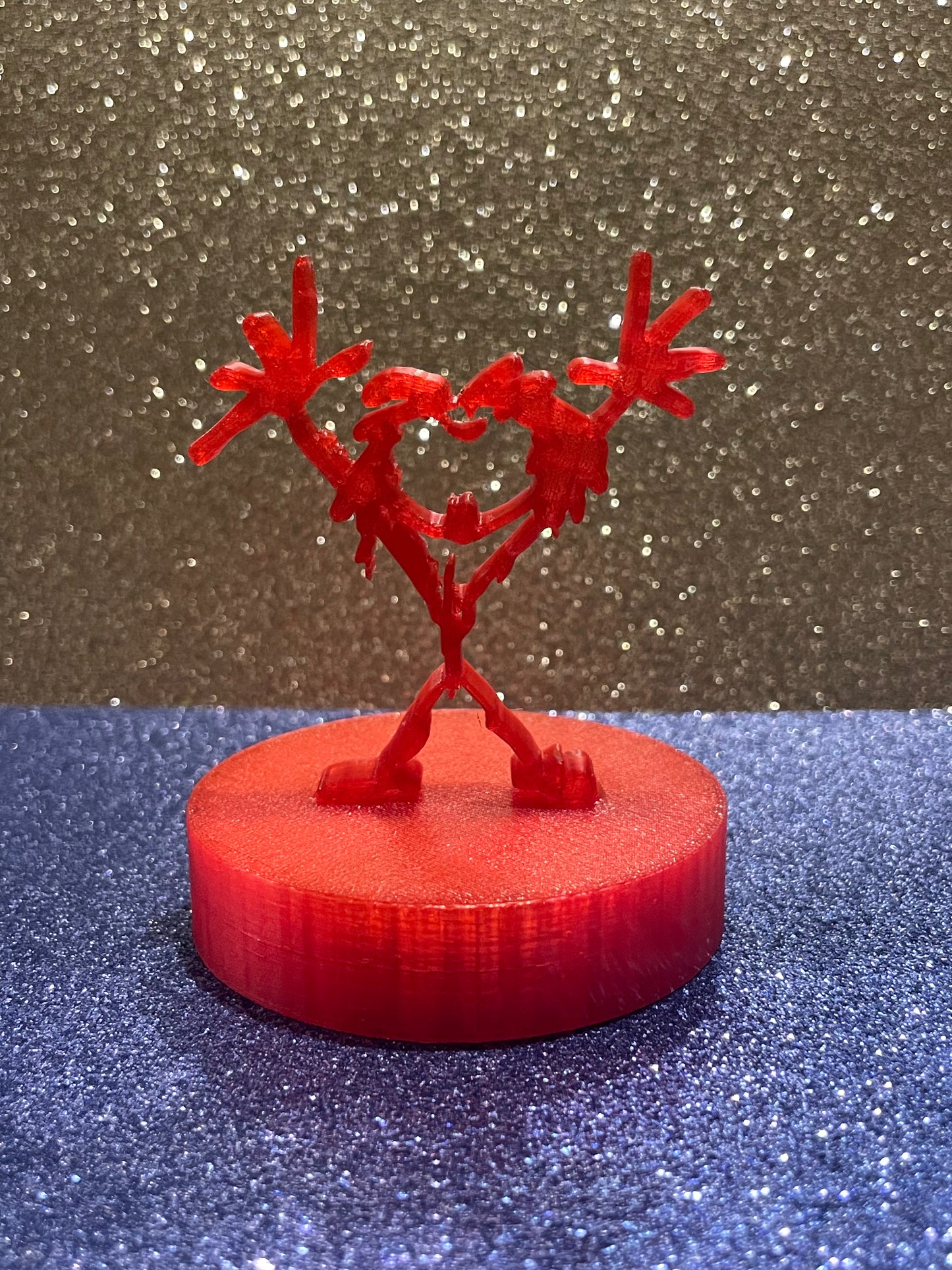 PJ inspired vinyl charm