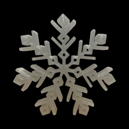 Snowflake charms