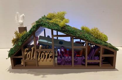 Folklore vinyl charm cabins