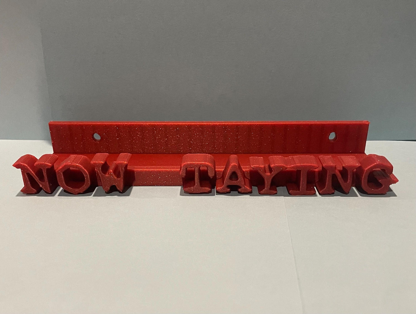 NOW TAYING vinyl record wall or stand alone holder for Taylor fans!