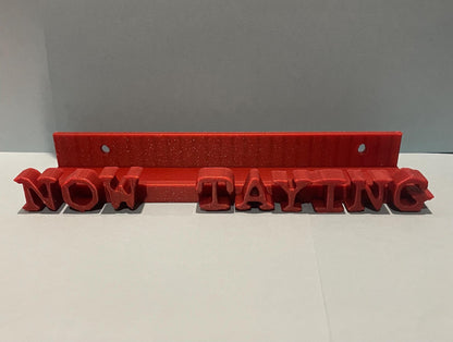 NOW TAYING vinyl record wall or stand alone holder for Taylor fans!