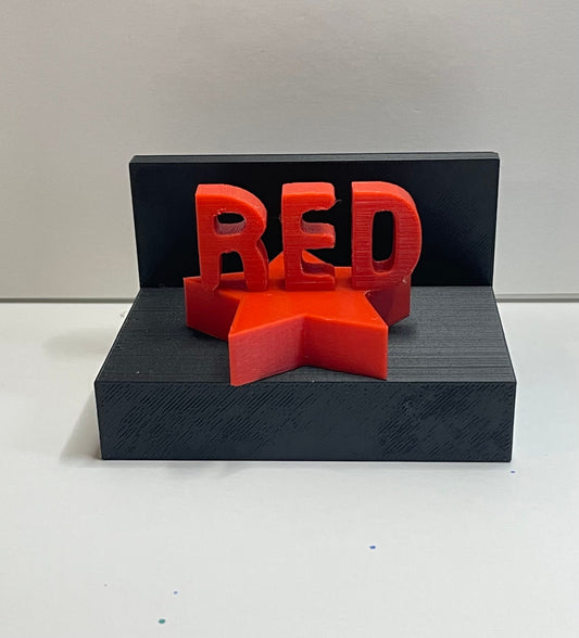 RED charm for record collectors or accessorizing Taylor Swifties