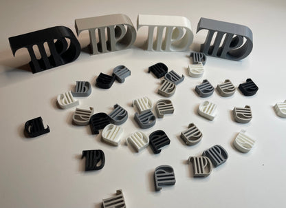 Mini TTPD charms for your vinyl record or storage - Taylor Tortured Poets Department