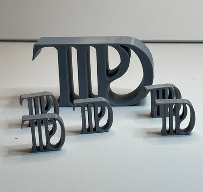 Mini TTPD charms for your vinyl record or storage - Taylor Tortured Poets Department