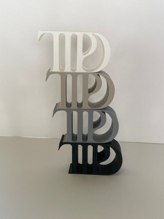 TTPD charms set of 4 for your vinyl record or storage - Taylor Tortured Poets Department