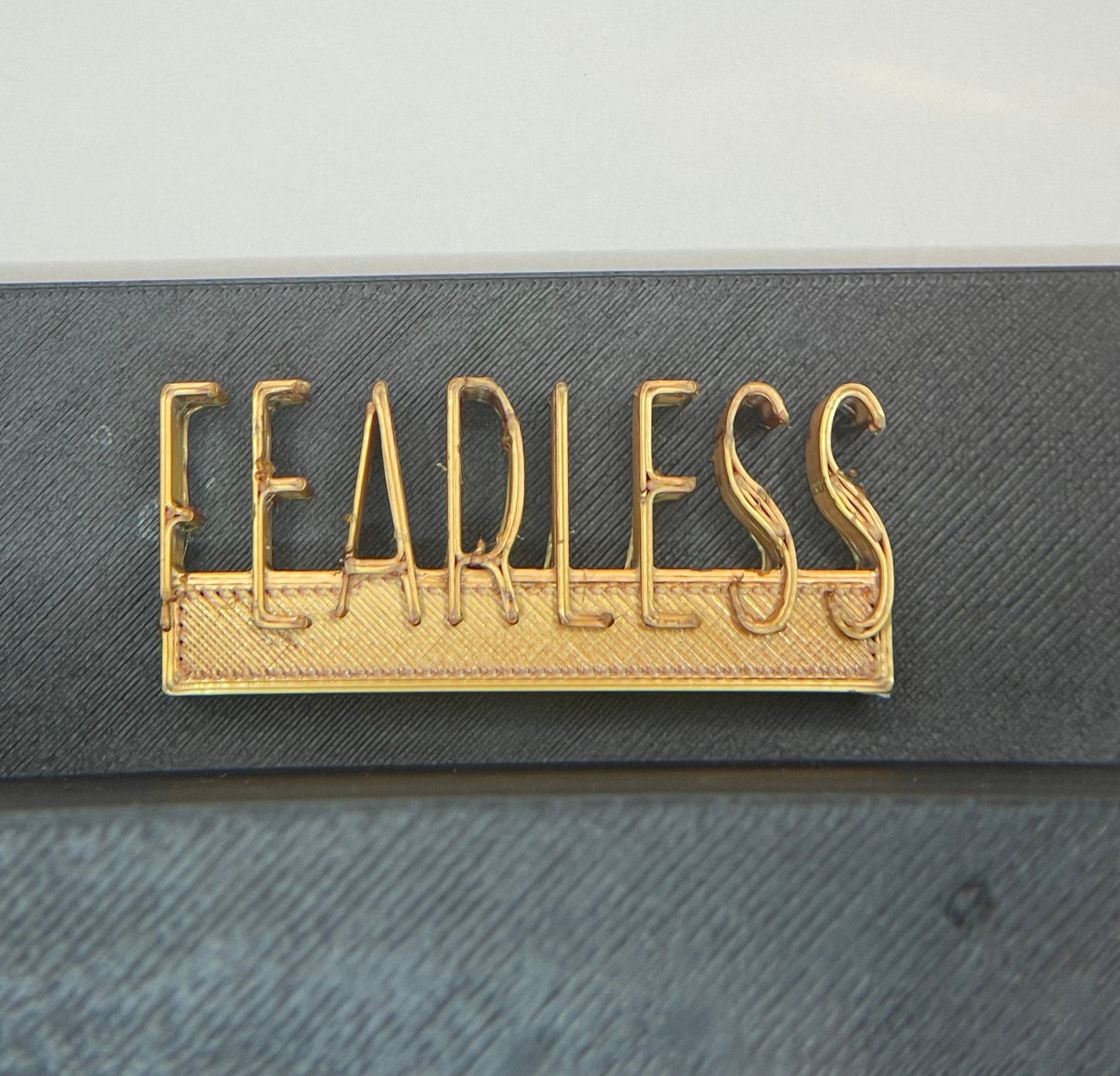 Fearless charm for record collectors or accessorizing Taylor Swifties Heart hands