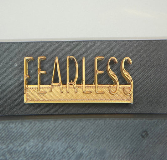 Fearless charm for record collectors or accessorizing Taylor Swifties Heart hands