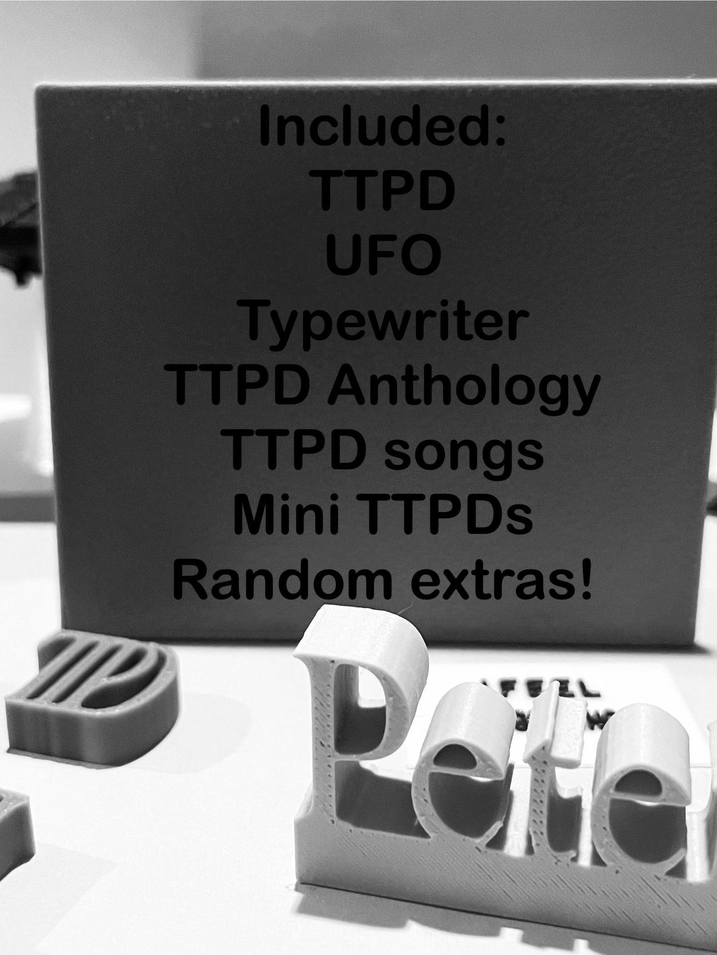 Tortured Poets bundle!   Set of charms for your records/vinyl display areas.  Perfect for Taylor Swift TTPD fans and more