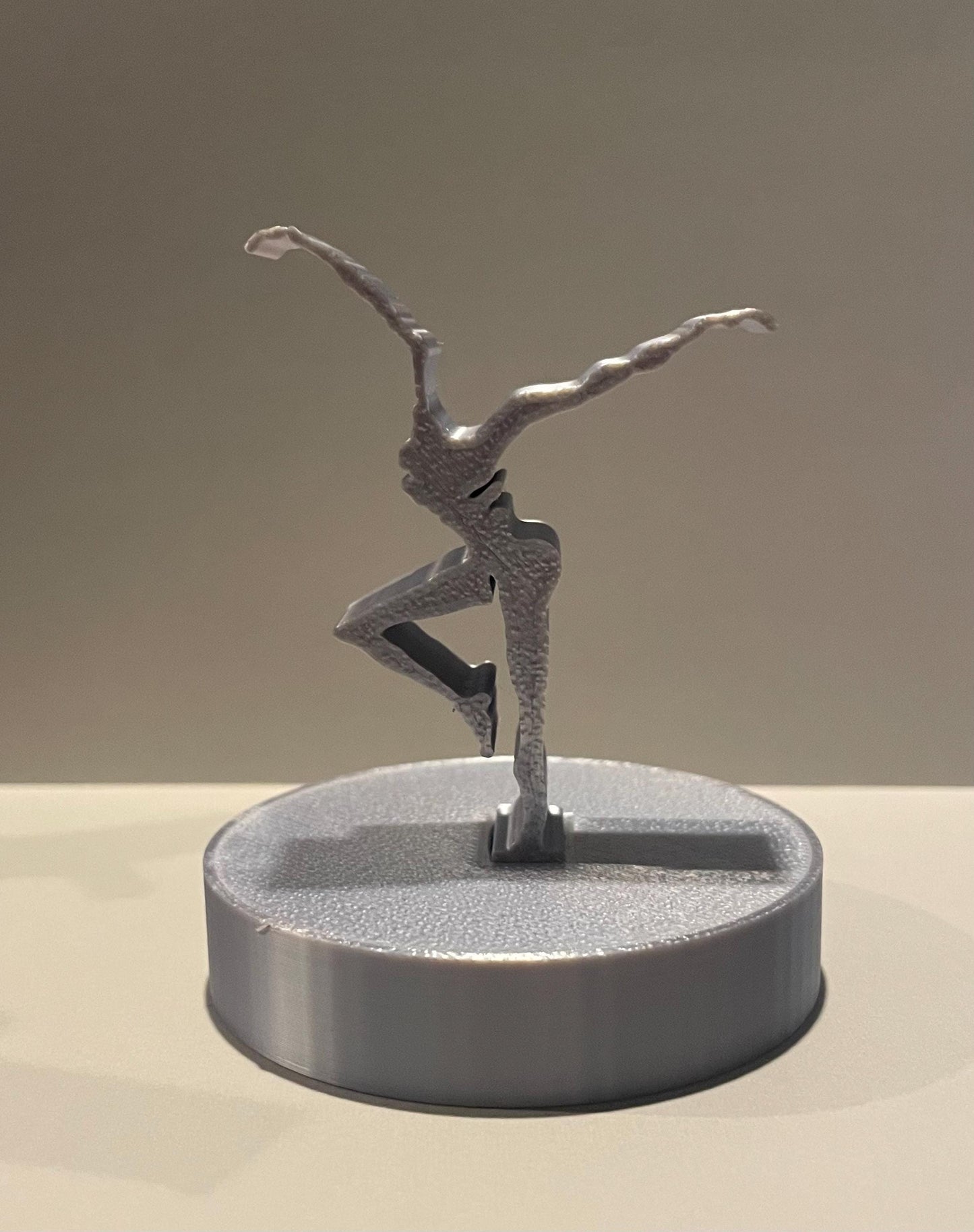 DMB inspired fire dancer charm for vinyl record collectors or accessorizing display areas
