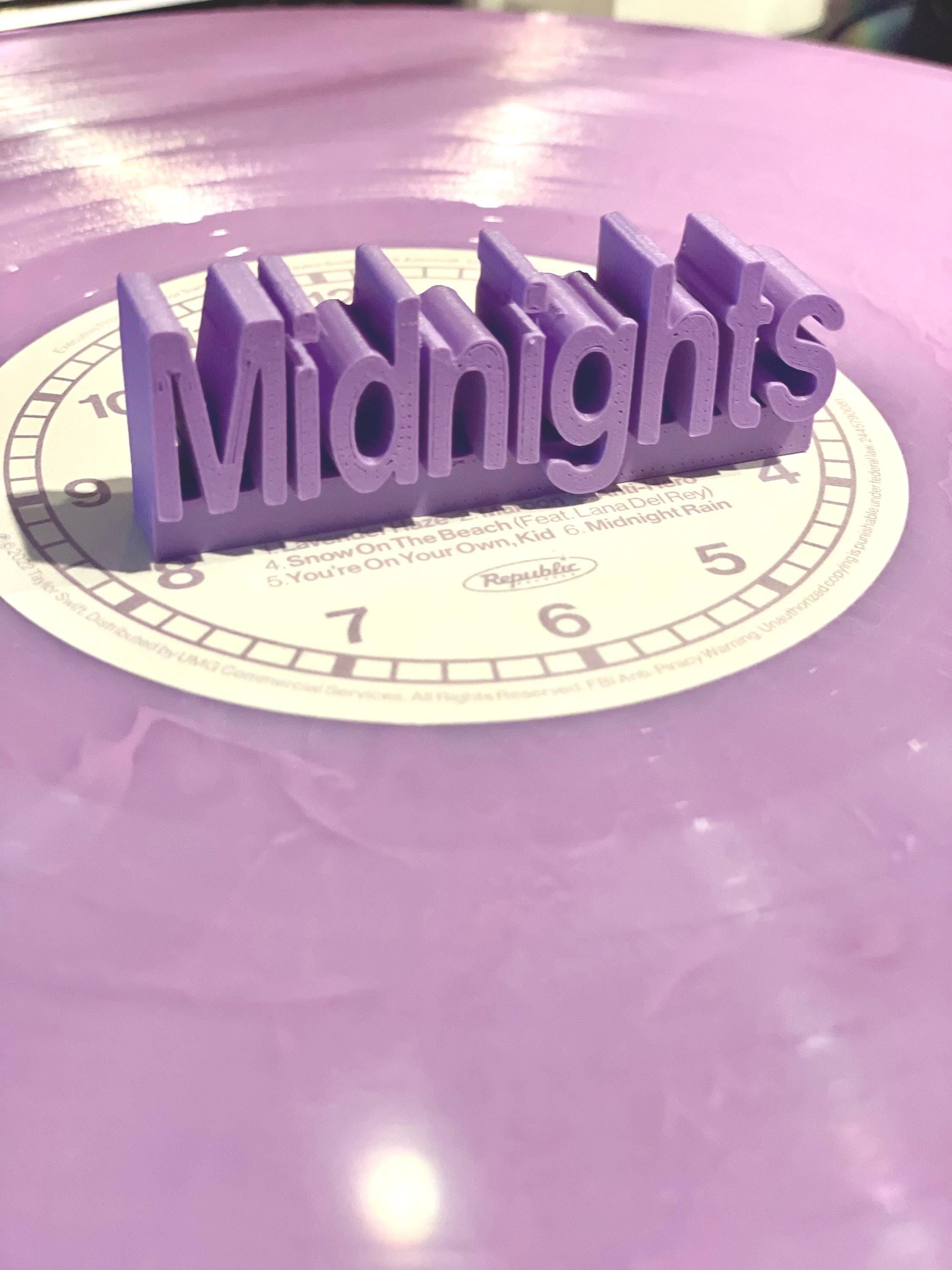 Midnights charm for record collectors or accessorizing Taylor