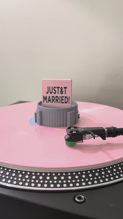 JUST&T MARRIED charm