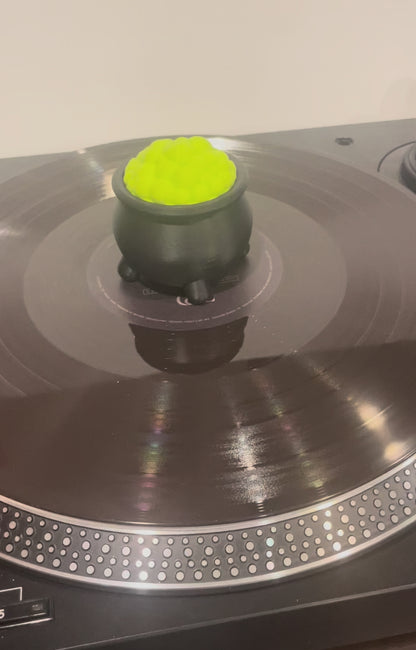 Cauldron vinyl charm
