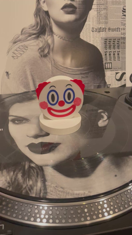 Clown vinyl charm