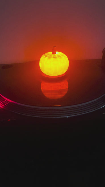 Pumpkin vinyl charm