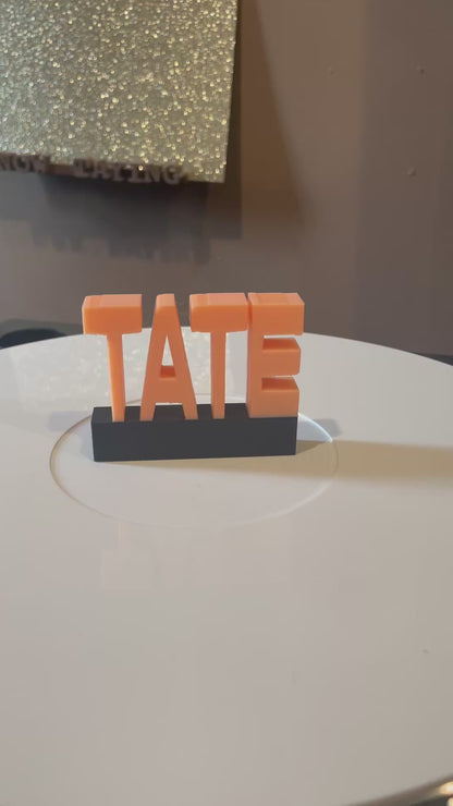 Tate McRae vinyl charms