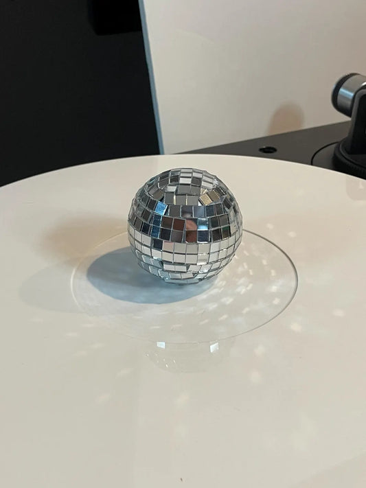 Mirrorball disco ball charm